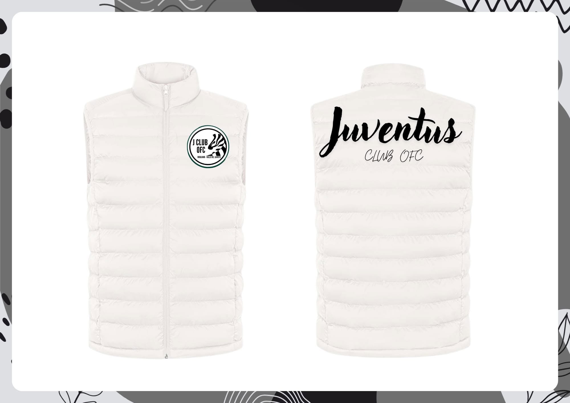 Gilet Bianco Imbottito