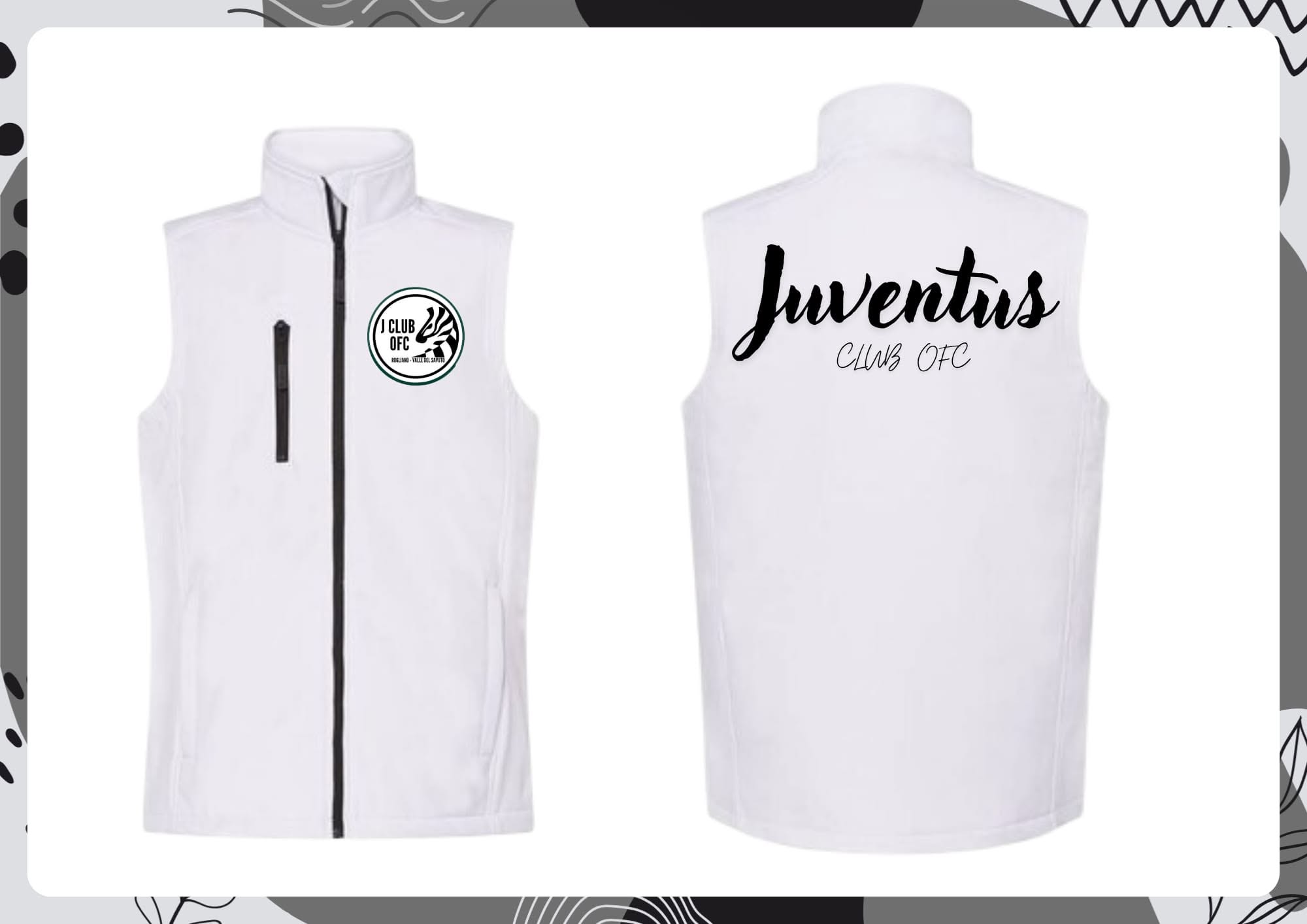 Gilet Bianco Liscio